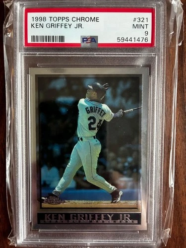 1998 Topps Chrome #321 Ken Griffey Jr. PSA 9 MINT