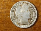 1906 d Barber Dime UNC
