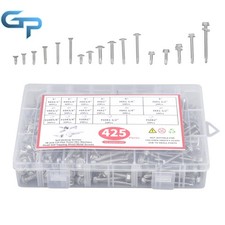 425PC 410 Stainless Self-Tapping Screws 8 10 Self-Drilling Assortment Kit