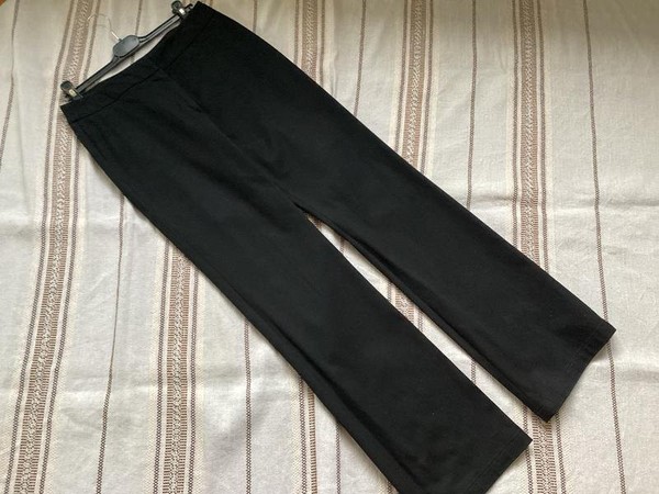 Women Weekend Max Mara Trousers Black Elastane 38