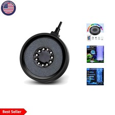 Multicolor LED Aquarium Bubble Light with Adjustable Modes for Vibrant Underw...