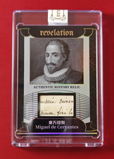 2025 Eternal Revelation History Relics Miguel de Cervantes 1/1