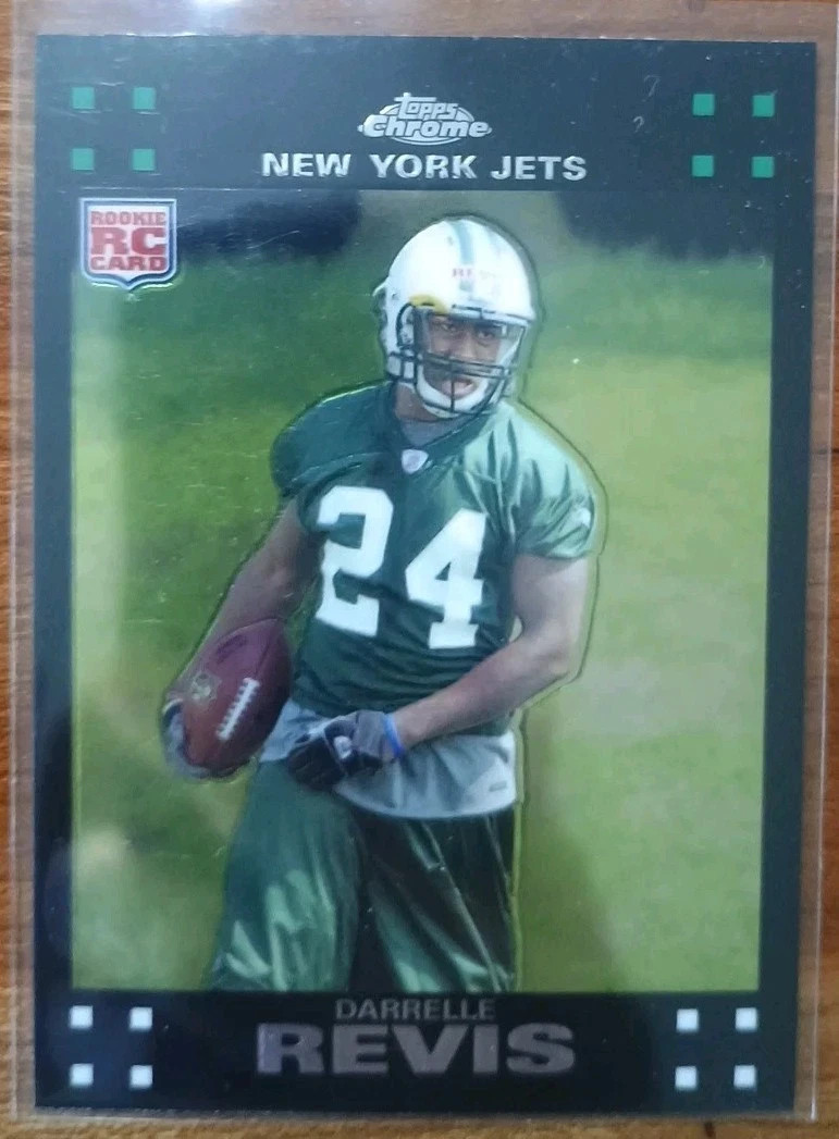 2007 Topps Chrome - Darrelle Revis #TC249 (RC) 129