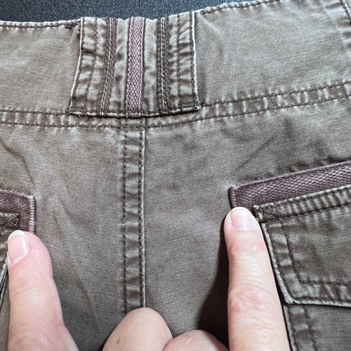 Horny Toad Damen braun niedrig geschnitten Baumwollmischung Cargohose Größe 6 Taschen - Bild 4 von 12