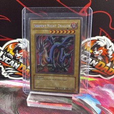 Yugioh Serpent Night Dragon MRL-103 Secret Rare Original 2002 NM