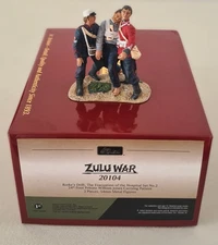 W. BRITAIN ZULU WAR REF. 20110 THE EVACUATION OF THE HOSPITAL SET  Nº 4  RETIRED