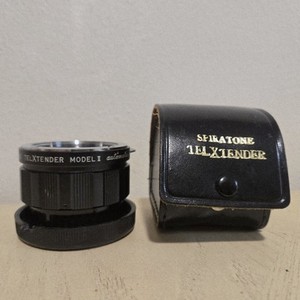 Minolta Spirotone Telxtender Model II Automatic Camera Lens Made In Japan