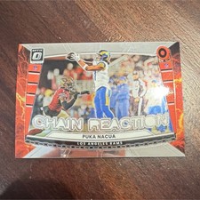 Panini Donruss Optic Chain Reaction Puka Nacua Rams #10 Football 2025
