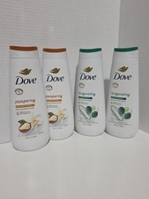 4 Dove body wash 20oz 2 Invigorating Aloe  Eucalyptus  2Pampering Shea  Vanil