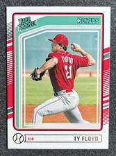 2024 Donruss Rated Prospects #111 Ty Floyd Cincinnati Reds