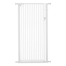 Extra Tall Pet Gate for Cats, 29-41 in Adjustable Width, 56 in High Dog Gate, wi
