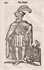 Ungarn Hungary Magyarország Trachten Tracht costume Funcke Holzschnitt 1773