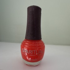 Sparitual Nail Polish Red Gloss Effect Lacquer 15 mL Vibrant Color Long Lasting