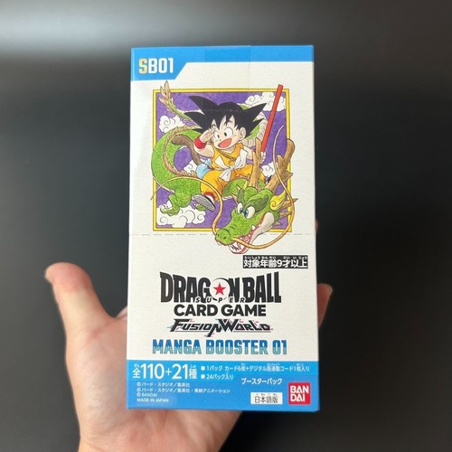 Dragon Ball SCG Fusion World MANGA BOOSTER 01 BOX SB01 Bandai Japan Sealed New - Picture 15 of 17