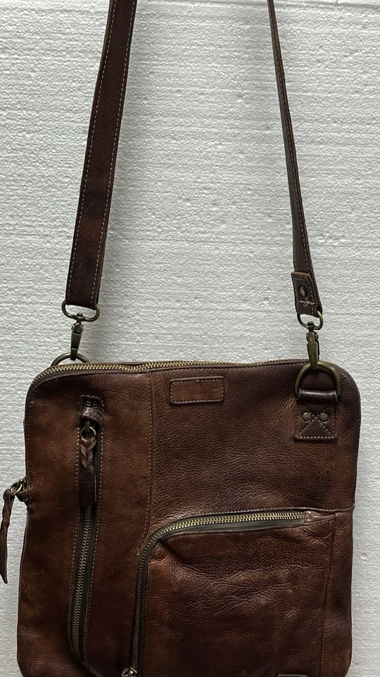 Кожаная сумка через плечо Bed Stu Aiken - Изображение 3 из 4