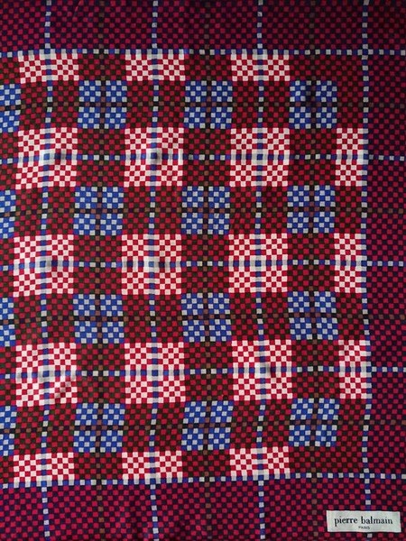 Women Balmain Scarf Multicolor Wool One size #5N57