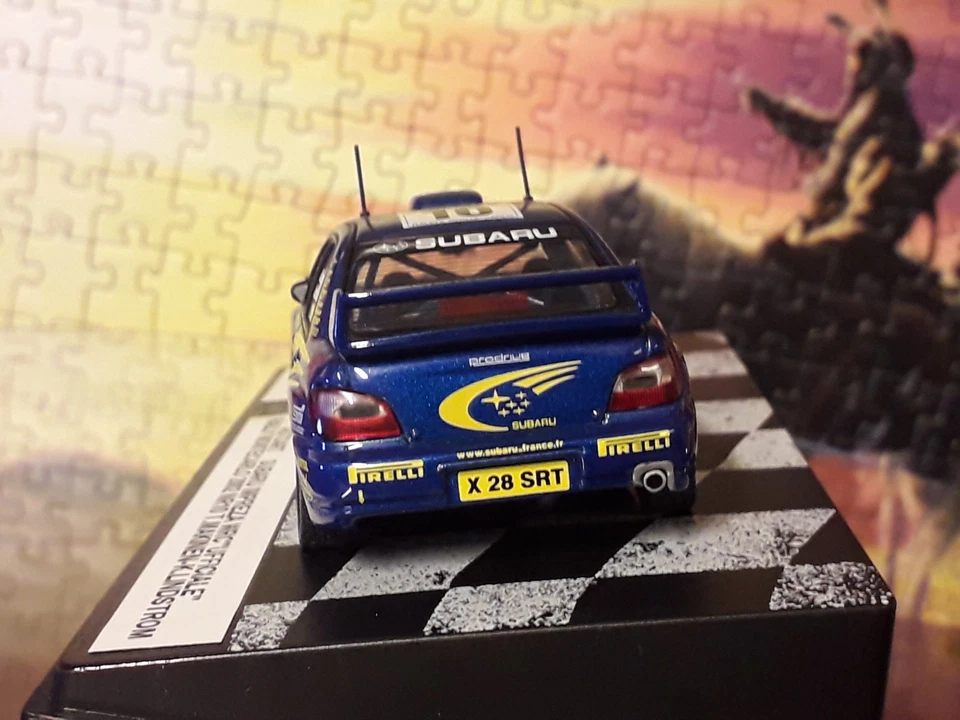 autoart art.60291 subaru impreza wrc rally montecarlo 2002 T.MAKINEN 1:43 - Immagine 4 di 4