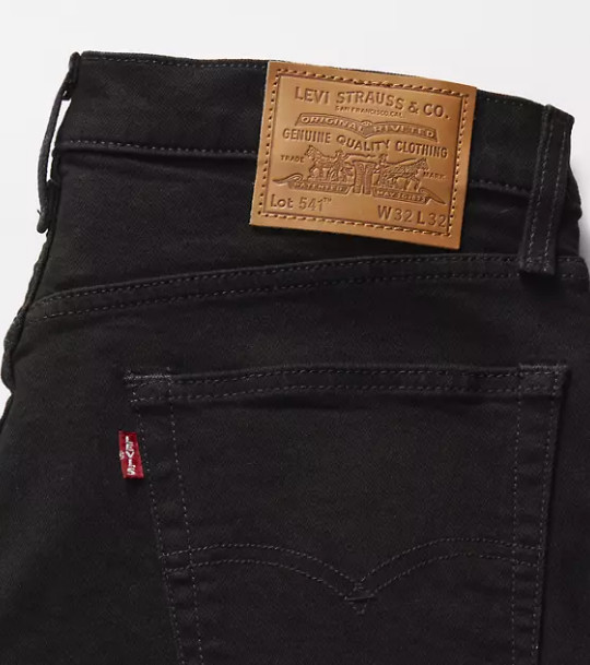 LEVI'S 541™ Athletic Taper Men's Jeans in Black Leaf - Stretch thumbnail 7