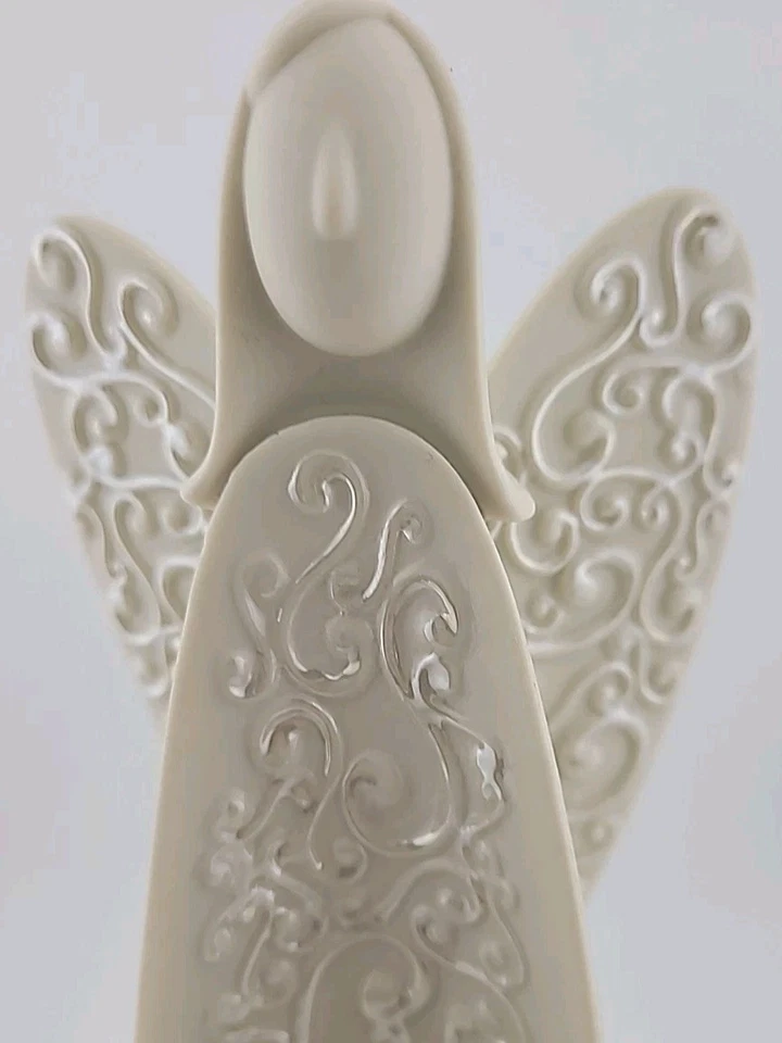 Partylite Serenity Bisque Angel 9 дюймов подсвечник подсвечник чайный подсвечник - Изображение 4 из 4