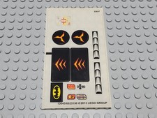 New LEGO Sticker Sheet Only 76000 Arctic Batman vs. Mr. Freeze