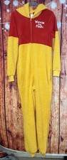 Disney Winnie the Pooh Women's One Piece Costume Union Suit Pjs Small/Medium
