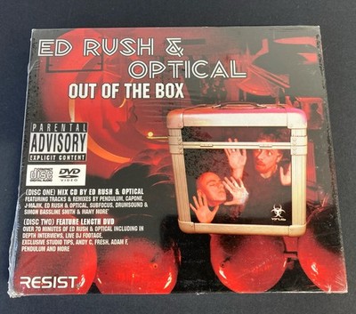 Ed Rush & Optical Out Of The Box Mix CD & DVD Set Drum & Bass New Sealed