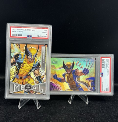 #ad #ad Wolverine Marvel Showcase PSA Lot Metal Universe Flair Power Blast 🔥 X Men $69.99
