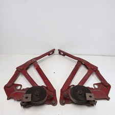 1994-2001 Dodge Ram 1500 2500 Hood Springs Hinges Pair Set Oem Red 1994-2001 Dodge Ram 1500 2500 Hood Springs Hinges Pair Set Oem Red