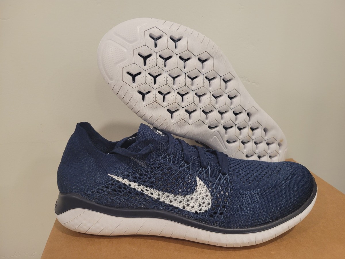 Nike Mens Free Rn 2018 Navy Free Rn 2018 Blue Grey Nike Free Run