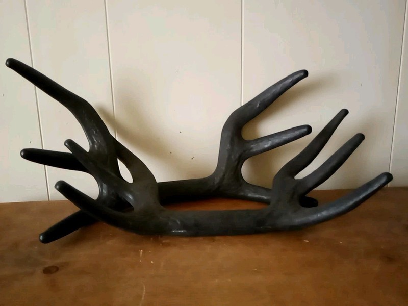 Deer Hunting Black Rack Rattling Antlers Whitetail Deer Call System 