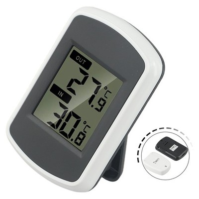 Effizientes kabelloses digitales Thermometer mit Akkulaufzeit für Innen und Außen