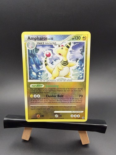 Ampharos 1/132 Secret Wonders Reverse Holo Rare