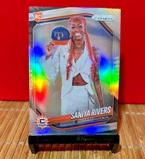 2025 Panini Prizm WNBA #150 Saniya Rivers Silver Prizm Variation