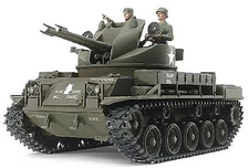 Tamiya US Gun M42 Duster - Plastic Model Tank Kit - 1/35 Scale - #35161