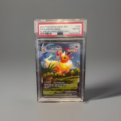 フレアロンVMAX 2021年 GEM MT #186 PSA10 Flareon VMAX SWSH180 SWSH: Sword & Shield Promo Cards Holo for