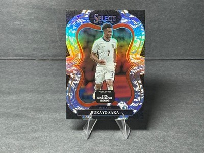 🏴󠁧󠁢󠁥󠁮󠁧󠁿 2025-26 Panini Select Road to WC Bukayo Saka Winter Camo NM 07/49