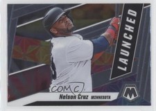 2021 Panini Mosaic Launched Nelson Cruz #L3 00we