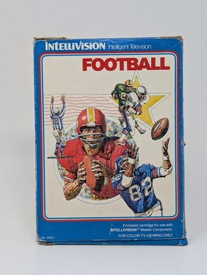 NFL Football (Intellivision, 1980) - CIB Complete