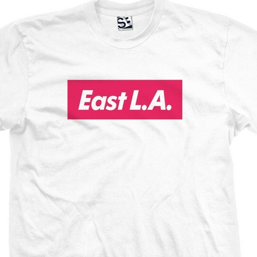 East L.A. Camiseta Subvert Los Angeles LA Hecho en Born in Brand Parody Camiseta - Imagen 23 de 31