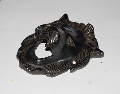 Brass Lion Opener Wild Cat Face Bottle Cap opener Bar Decor EK509 - 第 2/10 張圖片