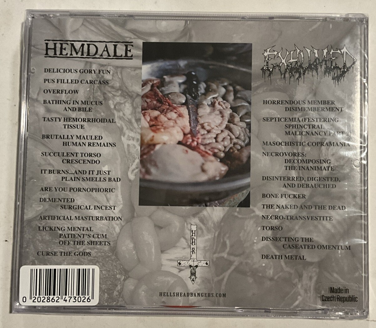 Hemdale / Exhumed - In The Name Of Gore CD 2024 Hells