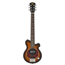 Pignose Pgg-200-bs Short-scale Mini Electric Guitar, Built-in Amp, Sunburst