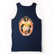 Vintage Murina Hawaiian Tank Top Small USA Pineapple Kona Maui Molokai Kauai