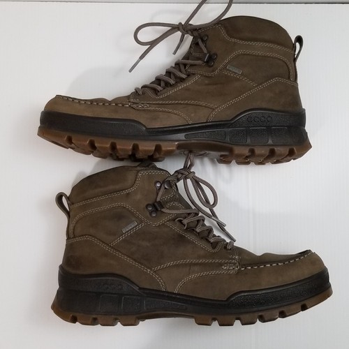 Bota ECCO Sport Track 25 Moc Toe GORE-TEX® y Primaloft para hombre talla 12 marrón usada en excelente estado - Imagen 4 de 15