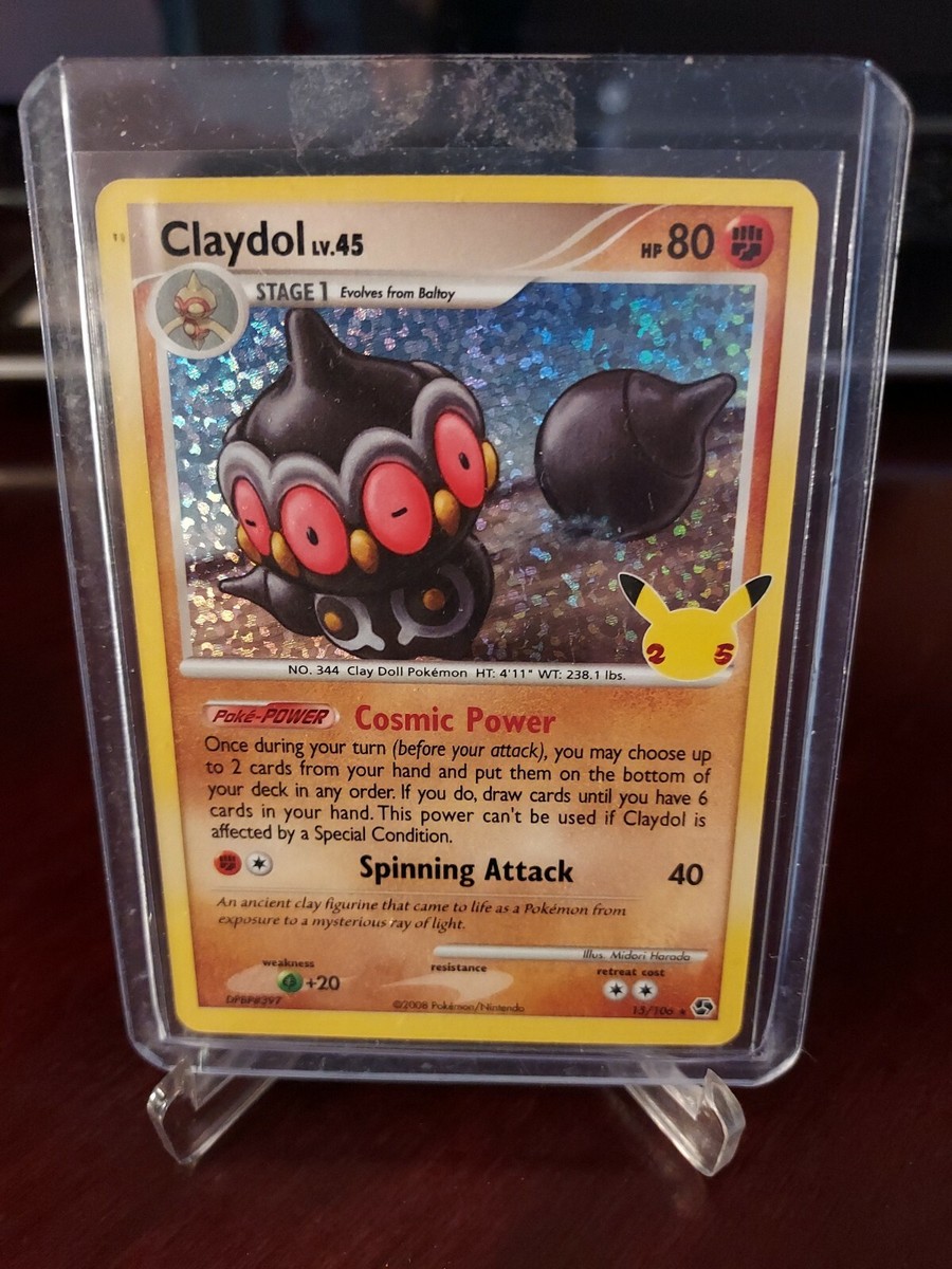 Claydol LV 45 15/106 Pokemon Celebrations Card 25th Anniversary | eBay