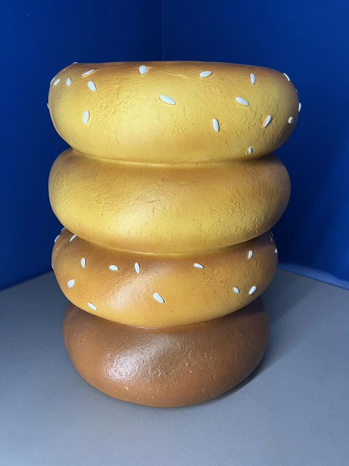 Bagel Stool TikTok Side Table Brand New In Hand Ships Now! Home Goods Viral Rare - Image 3 of 4