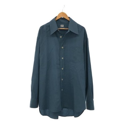 MARNI 2020AW Wool Oversized Shirt 46 Blue Mens Used KLDR-0 | eBay