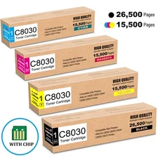 Replacement Toner for Xerox AltaLink C8030 C8035 C8055 | 006R01697-700 | 4 Pack