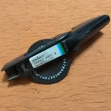 Dymo Office Mate II Embossing Label Maker Model 1540 Black Uses 3/8” & 1/2” Tape