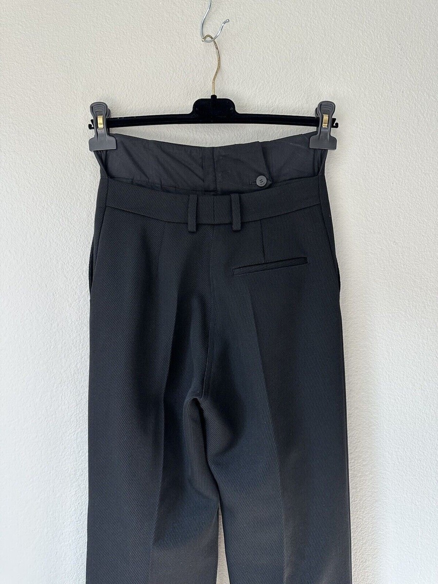 Pantalon évasé CELINE Old Céline - Velours Côtelé Rose - Taille 38 - Automne 2017 Phoebe Philo - Occasion Très Bon état